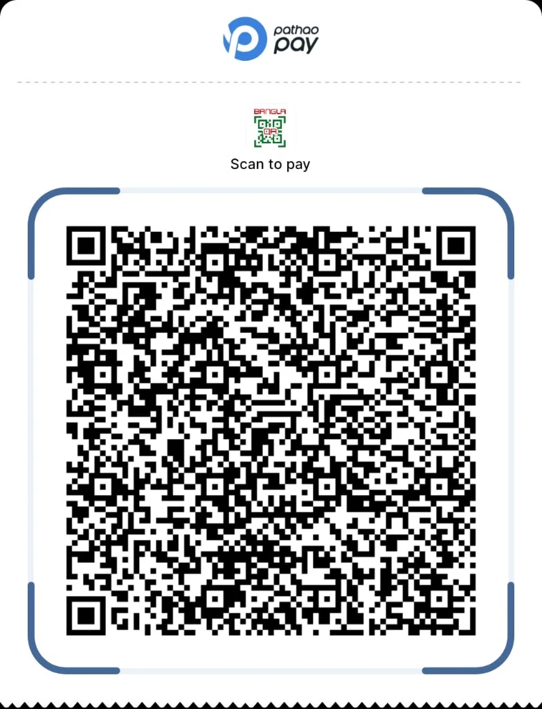 Bangla QR and Pathao Pay scan to pay
